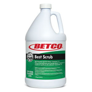 BETCO BEST SCRUB HIGH PERFORMANCE FLOOR CLEANER - 4L, (4/case) - F4326